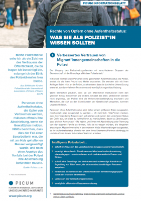 What to Know If You Are a Police Officer – Explainer in German