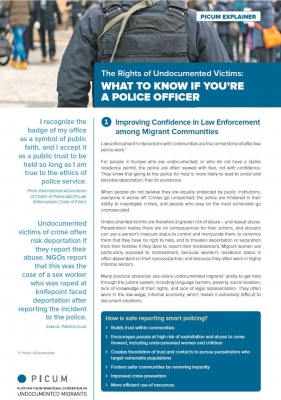 What to know if you are a Police Officer