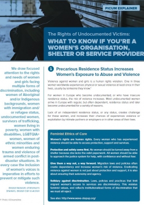 What to Know if you’re a Women’s Organisation. Shelter or Service Provider