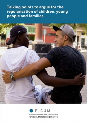 Talking points to argue for the regularisation of children, young people and families