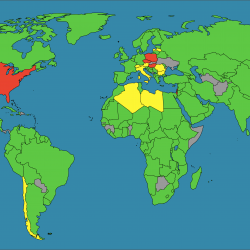 World Map of Adoption of the UN Global Compact for Safe, Orderly and Regular Migration