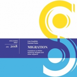 New discussion brief analyses impact of policies criminalising civil society for providing assistance to refugees and migrants